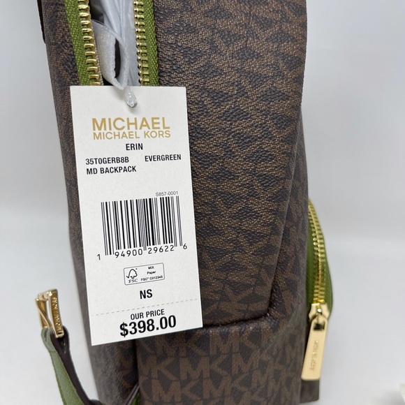 Michael Kors Erin Medium Backpack - Picture 7 of 8